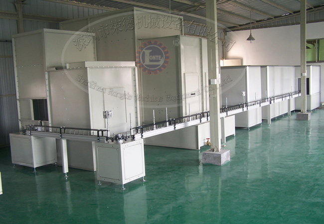 喷涂流水线(汽车行礼架)