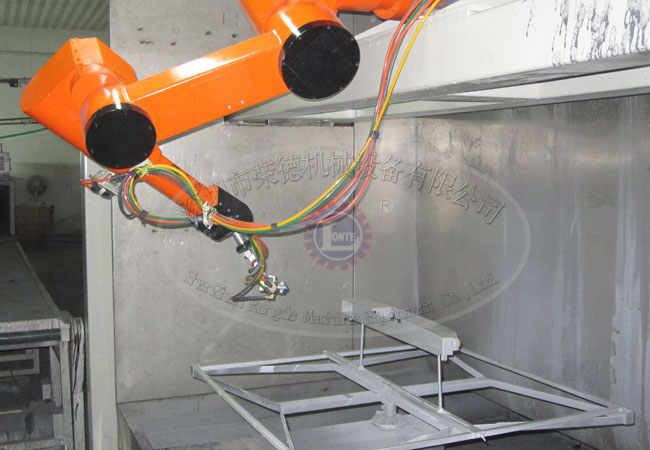 家电外壳喷涂机器人