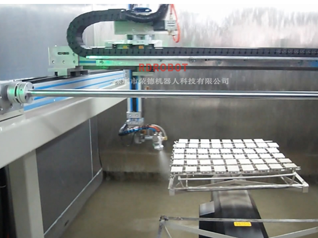 面板开关五轴自动喷涂设备