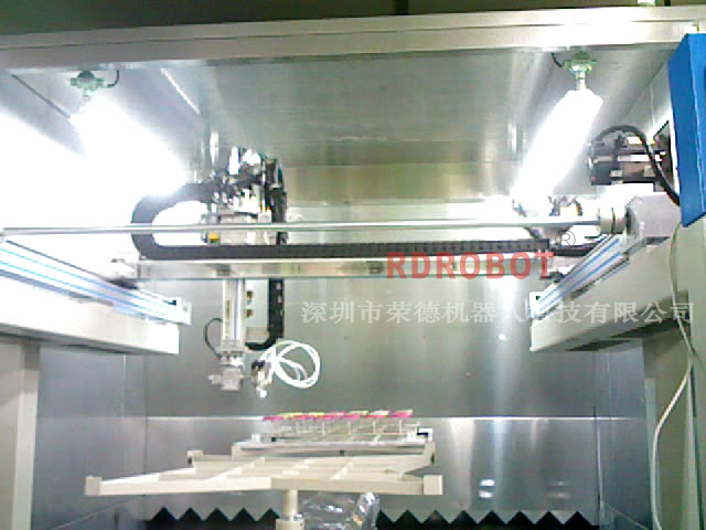 音响塑胶外壳全自动喷涂设备